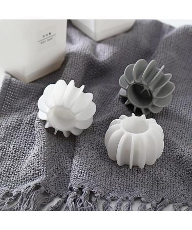 Reusable Laundry Balls Laundry Scrubbing Balls For Washing Machine Silicone Steamer Dryer Balls Washer Balls Washing Ball Organic Fabric Softener Spray (White One Size) White One Size - Buy Online on GoSupps.com