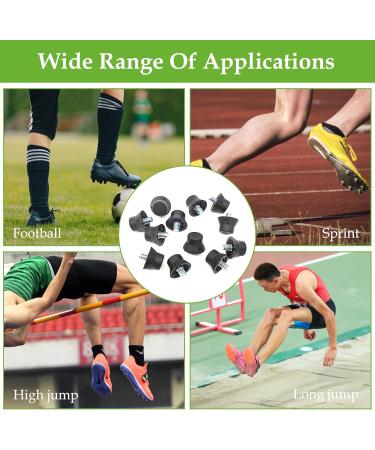 Chennan 12-Piece Replacement Spikes for Soccer & Rugby Shoes - Durable Abrasion-Resistant High Compatibility Spikes for Track Long Jump Walking & Hiking - Buy Online on GoSupps.com