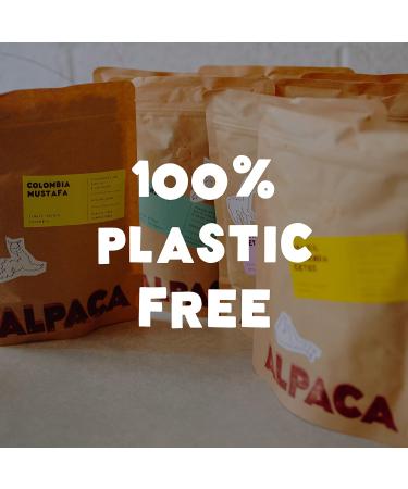 Organic Alpaca Whole Bean Coffee - 100% Arabica Beans from Colombia Yacuanquer | Plastic-Free & Speciality Blend | 1kg Pack for French Press & Espresso - Buy Online on GoSupps.com