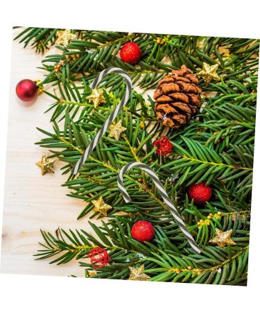 HOLIDYOYO 10pcs Candy Cane Set Canes for Tree Lollipops Large Candy Canes Edible Crutch Christmas Gold Plastic 12.00X4.50X0.70CM - Buy Online on GoSupps.com