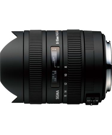 Sigma 8-16mm f/4.5-5.6 DC HSM FLD AF Ultra Wide Zoom Lens for APS-C sized Nikon Digital DSLR Camera