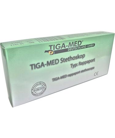 Buy Tiga-Med Blood Pressure Monitor & Rappaport Stethoscope - High-Quality Upper Arm Device with Double Tube - International Shipping Available - Buy Online on GoSupps.com