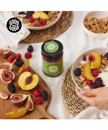 GOOD GOOD Sweet Forest Fruit Jam - Keto Friendly - Low Calorie Without Added Sugars - Vegan - Gluten Free - Preserves - 330g x4 - Buy Online on GoSupps.com