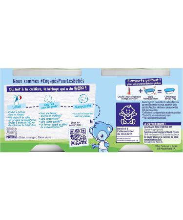 P'tit brewed mini banana without added sugars - from 4/6 months - 6 x 50 g - Buy Online on GoSupps.com