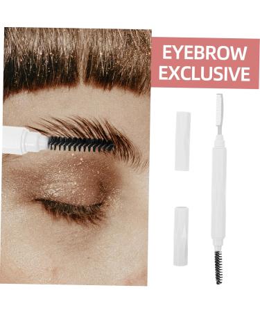 Baluue Beauty Tools Mascara Separator Eyelash Comb Lash Brush Eye Brow Brush Hair Combs Eye Lash Comb Brow Comb Eyebrow Brush Applicator Brow Brush Comb Eye Makeup Tools Plastic White - Buy Online on GoSupps.com