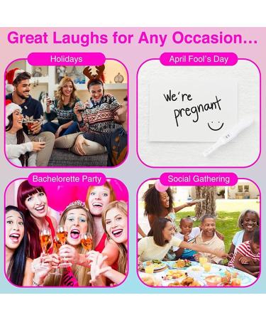 Ventdouce Fake Pregnancy Test Positive - Hilarious Prank Test for Adults | Perfect for Practical Jokes - Buy Online on GoSupps.com