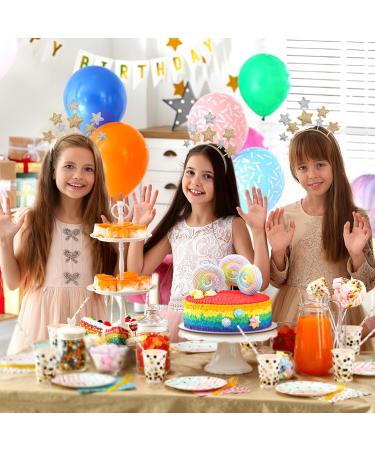 Uonlytech Bridal Hair Clip Christmas Star Headband Shiny Pentagram Head Bopper Holiday Hair Hoop Birthday Hair Accessories for Costume Party Wedding Hair Clip - Buy Online on GoSupps.com