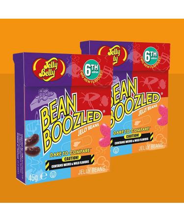 Jelly Belly Beans Boozled Wheel of Fortune & Refill 6th Generation 100g + 2x 45g Flip Box - Disgusting Taste Like Tutti-Frutti or Stinky Socks - Buy Online on GoSupps.com