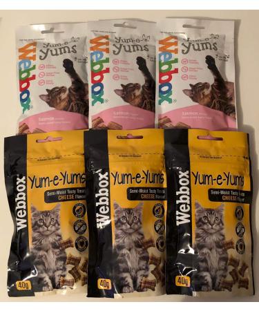 Surrey Feed Webbox Yum-e-yums Cat Treats Variety Pack (Pack of 6)