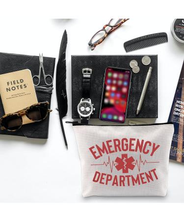 Emergency Department Nurse Makeup Bag Nurse Gift Emergency Nurse Bag Emergency Bag ICU Nurse Essentials Emergency Nurse Accessories ER Nurse Gift (Department B) - Buy Online on GoSupps.com