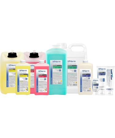  SORIFA Pack of 3 - HPderm Vegetogrins Cleansing Cream Strength 4 - Hands and Arms - Special Dirts - Grease Paint Ink Putty Tar Glue Foam - Soap Free - 1L Bottle - Buy Online on GoSupps.com