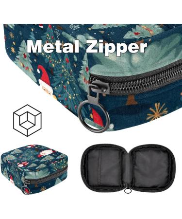 Muoooum Portable Sanitary Napkin Storage Bag - Christmas Stick Pattern | Ideal for Women Teens & Girls | Menstrual Cup & Breastfeeding Holder - Color 6 - Buy Online on GoSupps.com