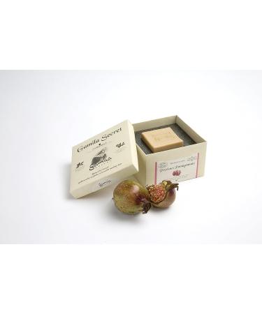 Gamila Secret Cleansing Bar Soap - Precious Pomegranate 0.25 lb - Natural Skincare - Buy Online on GoSupps.com