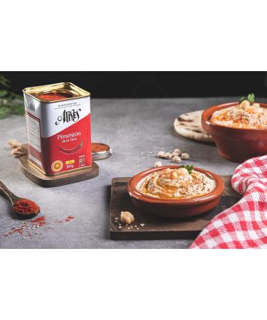 Hot Smoked Paprika Powder 160g D.O.P. - Authentic Spanish Paprika Seasoning by Pimenton de la Vera Alises - Buy Online on GoSupps.com