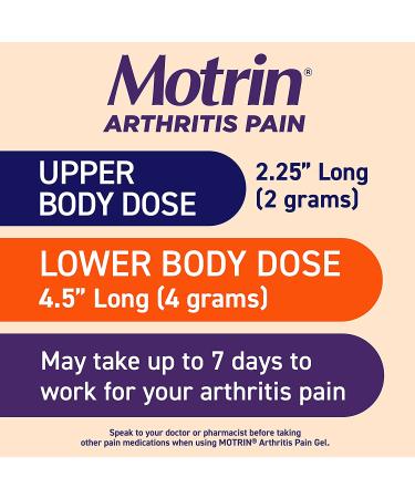 Motrin Arthritis Pain Relief Diclofenac Sodium Topical Gel 1% - Anti-Inflammatory Cream for Arthritis Pain in Hands, Wrists, Elbows, Knees, Feet & Ankles - 1.76 Oz Pack of 1 - Buy Online on GoSupps.com