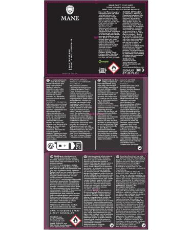  MANE Mane Thickening Shampoo for Hair and Mane - 200 ml - Jet Black - Buy Online on GoSupps.com