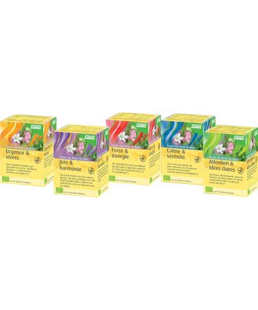 Salus Tisane Urgence & Stress aux Fleurs de Bach AB - Base de M lisse de Lavande et d' lixirs Floraux - Relaxation D tente - 15 Sachets (Lot de 2) - Buy Online on GoSupps.com