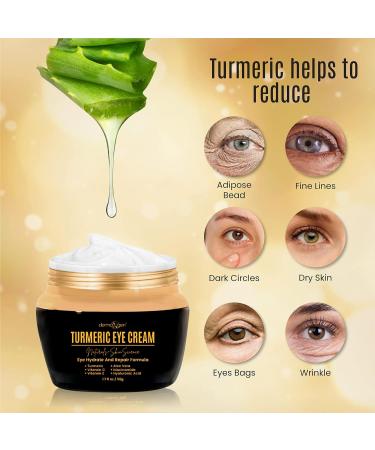 DERMAXGEN Instant Eyelift & Hydrating Eye Cream Set Lightweight Formula with Vitamin C & Turmeric for a Refreshed Under-Eye Look - Buy Online on GoSupps.com