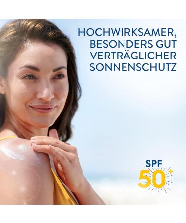 Cetaphil Sun Sensitive Gel Cream SPF 50+ | 200ml | Lightweight Fat-Free Sunscreen for Sensitive Skin | Perfume & Emulsifier Free | UV Protection for Sun Allergy & Mallorca-Acne Prone Skin - Buy Online on GoSupps.com