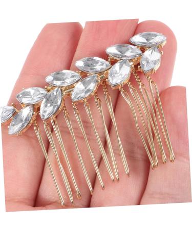 Beatifufu Fashionable Diamond Hair Accessories Hair Comb for Women Headpiece Hair Combs Wedding Hair Clip Wedding Hair Comb Hair Accessories for Girl Headpiece - Buy Online on GoSupps.com