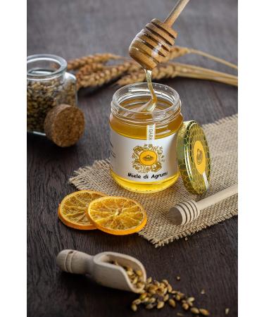 Moretti | Miel artisanal | Fabriqu en Calabre | Essences diverses | Emballage en verre 250g (Agrumes 1) - Buy Online on GoSupps.com
