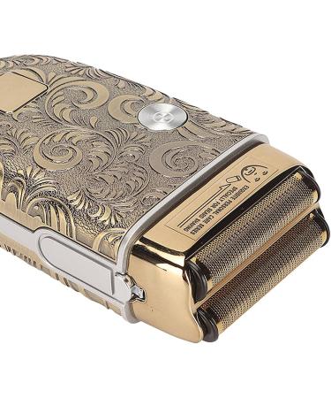 Electric Hair Clipper Beard Trimmer Electric Beard Trimmer Double Floating Cutter Carved Patterns Metal Hair Grooming Trimmer for Men - Buy Online on GoSupps.com
