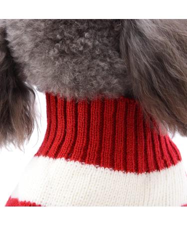 Buy Hrttsy Christmas Dog Sweater | Cozy Winter Pullover for Small to Large Dogs | Red & White Moose Design - Buy Online on GoSupps.com