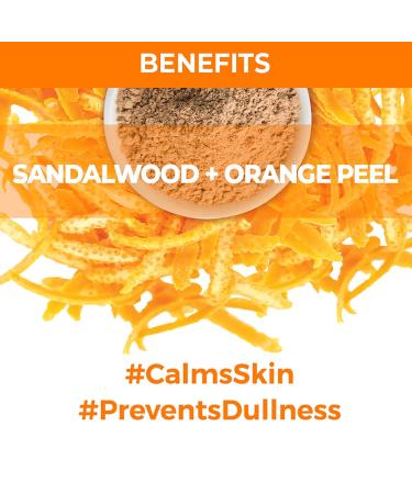 Nykaa Naturals Skin Secrets Bubble Sheet Mask - Hydrating Sandalwood & Orange Facial Mask for Clear Blemish-Free Skin | 0.67 oz - International Shipping Available - Buy Online on GoSupps.com