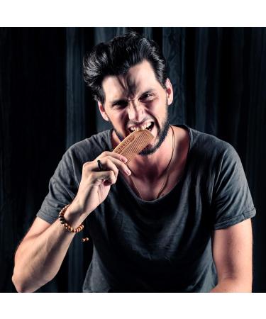 Wildwuchs Beard Comb - Premium Wooden Comb for Men | Gift Case Included for Natural & Healthy Beard Growth - Buy Online on GoSupps.com