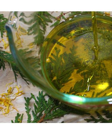 Cedarwood Beard Oil - 100% Natural & Lightweight - Essential Oils & Argan Oil - Organic Calendula - Made in Canada - Muslim Cosmetics (1oz - Buy Online on GoSupps.com