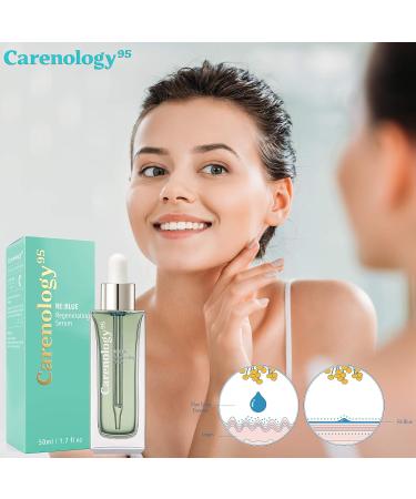 Carenology Blue Tansy Regenerating Organic Face Serum: Oil (50ml 1.69fl oz) - Buy Online on GoSupps.com