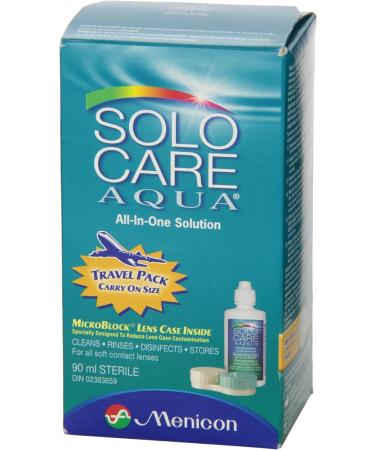Solocare Aqua All-In-One Solution 90ml - Buy Online on GoSupps.com