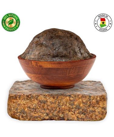 8 oz African Black Soap Paste - 100% Raw Pure Natural from Ghana | Acne Treatment, Eczema & Psoriasis Relief | Great for Dry Skin, Scars, Dark Spots, Pimples, Blackheads | Face & Body Wash - Buy Online on GoSupps.com