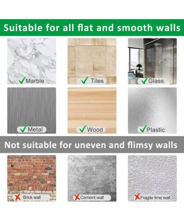 Buy Stainless Steel Razor Holder Hook - 3-Piece Multi-Purpose Shower & Towel Organizer Self-Adhesive & No Drilling - Silver | International Shipping Available - Buy Online on GoSupps.com