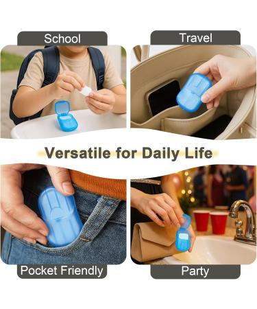 Feuille De Savon Bo te Portable 6 20 Feuilles Dissolution Rapide Et Mousse Fine Savon Voyage Pour Camping Plein Air Et Hygi ne Des Mains Multicolore - Buy Online on GoSupps.com