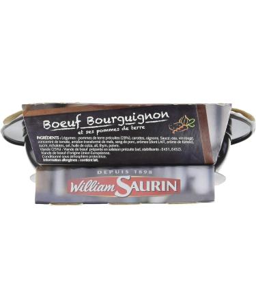William Saurin Beef Bourguignon and Potatoes 300 g - Pack of 4 - Buy Online on GoSupps.com
