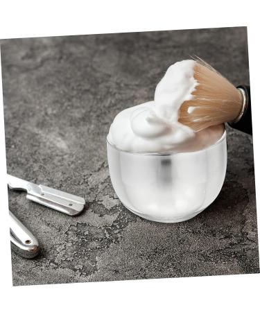 Frcolor 2-Piece Stainless Steel Shaving Set for Men - Rustproof Razor Foam Pearls & Brush Holder - Perfect Gift for Grooming - Buy Online on GoSupps.com