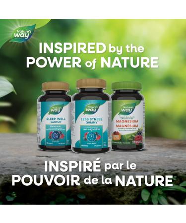 Nature's Way Less Stress Gummies Clinically Studied Ashwagandha Supplement for Adults Help to Reduce the Symptoms of Stress Natural Mixed Berry Flavour 60 Gummies - Buy Online on GoSupps.com