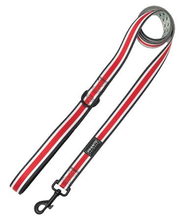 Pronto Petwear NCAA Ohio State | Buckeyes Football Stripe Leash Helmet Stripe