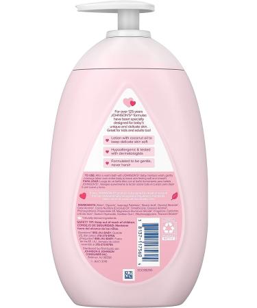 Johnson's Coconut Oil Baby Lotion - Hypoallergenic, 16.9 oz (JNJ17560) - Buy Online on GoSupps.com