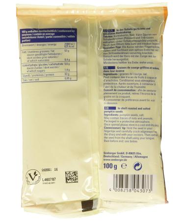 Seeberger Pumpkin Seeds 100g | Premium Quality International Shipping - Healthy Snack - Buy Online on GoSupps.com