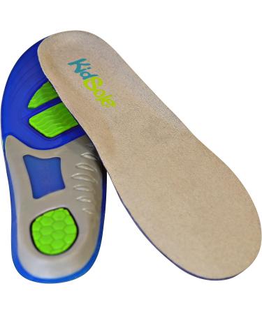 Kids Athletic Gel Insoles | Cushioned Comfort for Active Children (Size 2-6 - 24 CM) - Buy Online on GoSupps.com