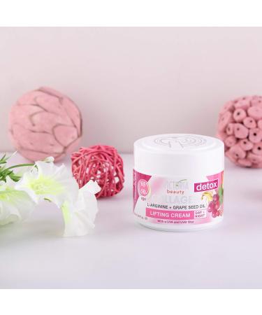 Victoria Beauty Collagen Cream | Firming Face & Eye Cream with Hyaluronic Acid Niacinamides & Grape Seed Oil - 50ml (1 Pack) for Dark Circles & Tear Bags - Buy Online on GoSupps.com