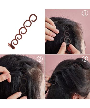 14 Pc Hair Braiding Tool Kit for Girls & Women - Ponytail Twist, French & Fishbone Braid Styling Accessories with Mini Rubber Bands - DIY Hairstyle Favors - Buy Online on GoSupps.com