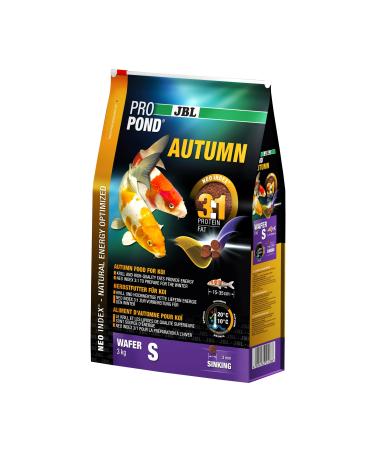 JBL 4123800 Autumn Koi, Thin Skin for Wafer, Season Lining, Autumn Propond, Size S, 3000 g