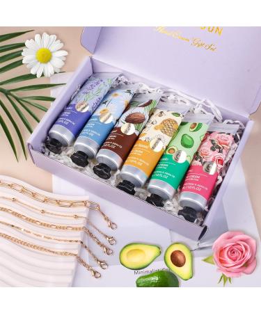 SUPERSUN Hand Cream Gift Set | Shea Butter Lotion for Dry Hands | Mini Travel Size | Perfect Stocking Stuffers & Teacher Appreciation Gifts - Buy Online on GoSupps.com