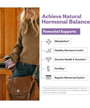 Inositol Supplement | Myo-Inositol & D-Chiro Inositol Complex - Clinically Validated 40:1 Ratio (Vitamin B8)| Hormonal Balance & Healthy Ovarian Function Support (90 Capsules 30 Servings) - Buy Online on GoSupps.com