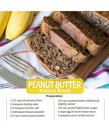 Banana Fruit Powder 150g (5.3 oz) 100% Raw Vegan Non-GMO - 5.3 Ounce | No Fillers, Pack of 1 - Buy Online on GoSupps.com