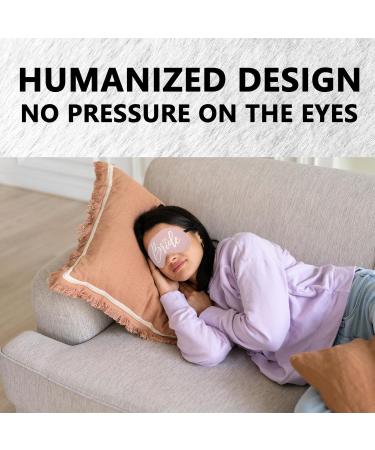 Bride Silk Eye Mask for Sleeping | Adjustable Blindfold - Perfect Bridal Shower & Wedding Gifts - Buy Online on GoSupps.com