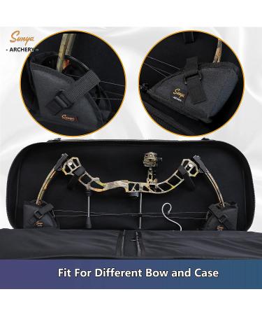 SUNYA Compound Bow Cam Protectors - Soft or Hard Case Cover for Cam Guards and Pockets | Accessory Bag in Black - Buy Online on GoSupps.com